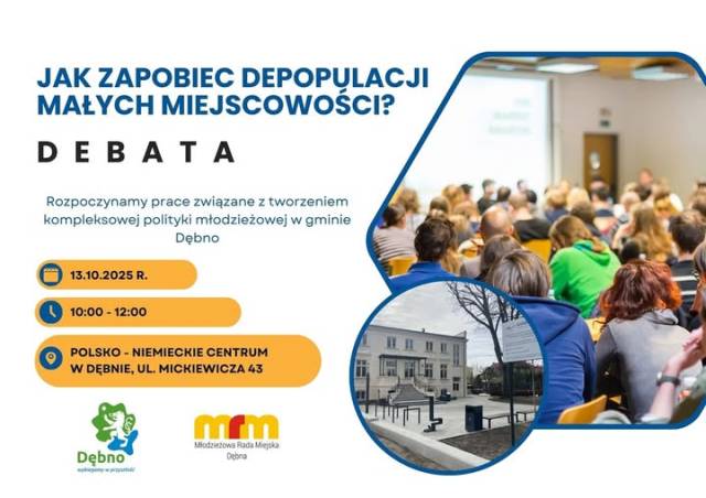 Dialogue on depopulation and youth policy in the municipality of Dębno