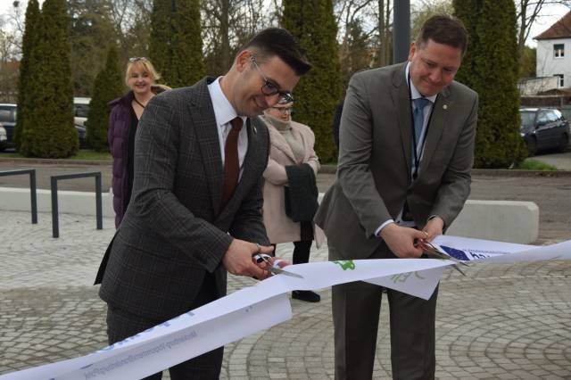 A German-Polish project was summarised at the new Centre in Debno