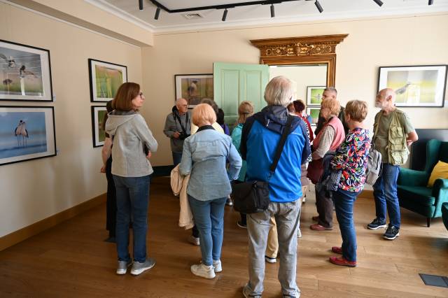 A visit full of wings - the University of the Third Age at an exhibition in Dębno