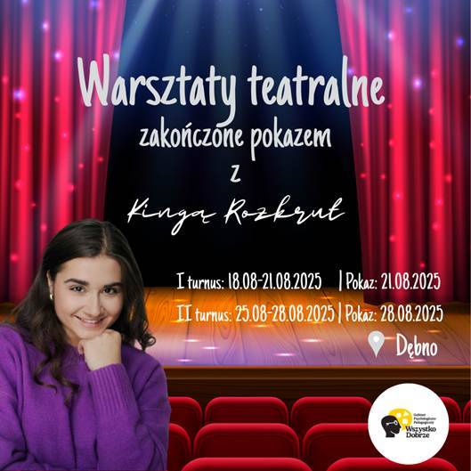 Theatre workshops for children, teens and adults!