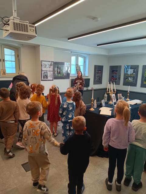 In the world of Jan Kochanowski – a visit by preschoolers to the centre