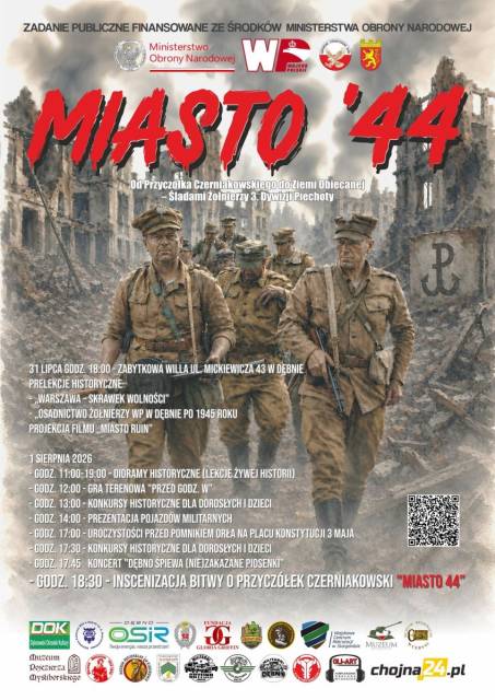 Miasto 44 - Od Przyczółka Czerniakowskiego do Ziemi Obiecanej – Śladami Żołnierzy 3. Dywizji Piechoty